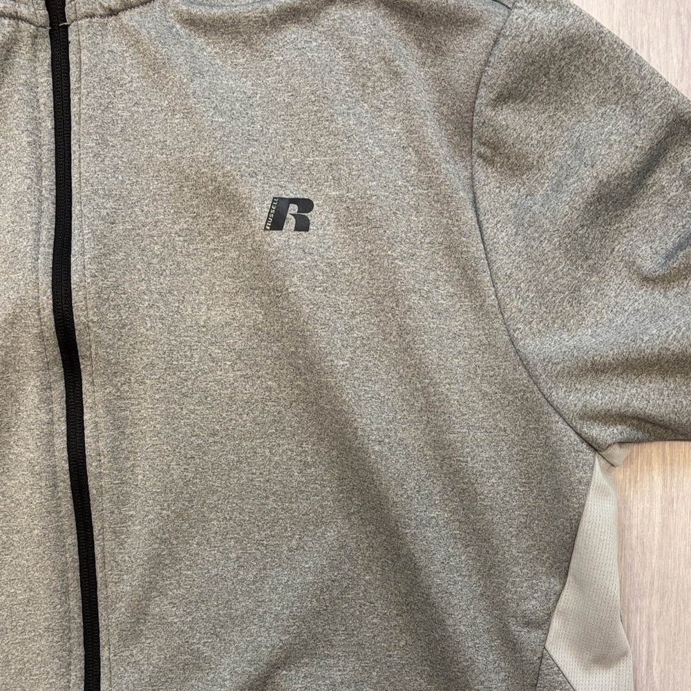 Russell Athletic Gray Performance Jacket - image 4